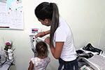 Alunas de Nutrição participam de atividade com parceria da Secretária Municipal de Saúde