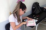 Alunas de Nutrição participam de atividade com parceria da Secretária Municipal de Saúde