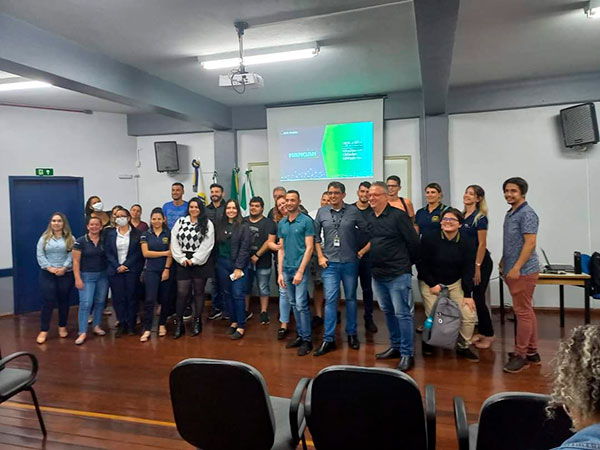 Palestra sobre empreendedorismo e inovação