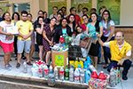 Curso de Pedagogia entrega arrecada&ccedil;&atilde;o do Lacre Solid&aacute;rio