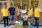 Curso de Pedagogia entrega arrecada&ccedil;&atilde;o do Lacre Solid&aacute;rio